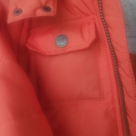 London Fog Orange Kids Puffer Jacket Excellent Condition - Picture 2 of 11